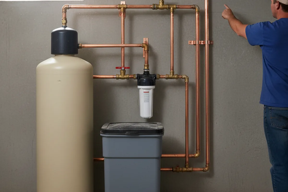 Whole-house water treatment system installed in Milldale
